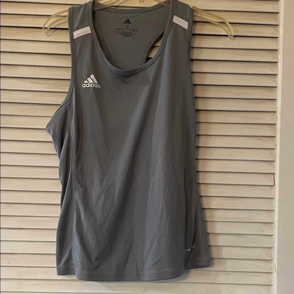 Adidas Charcoal Sleeveless Top